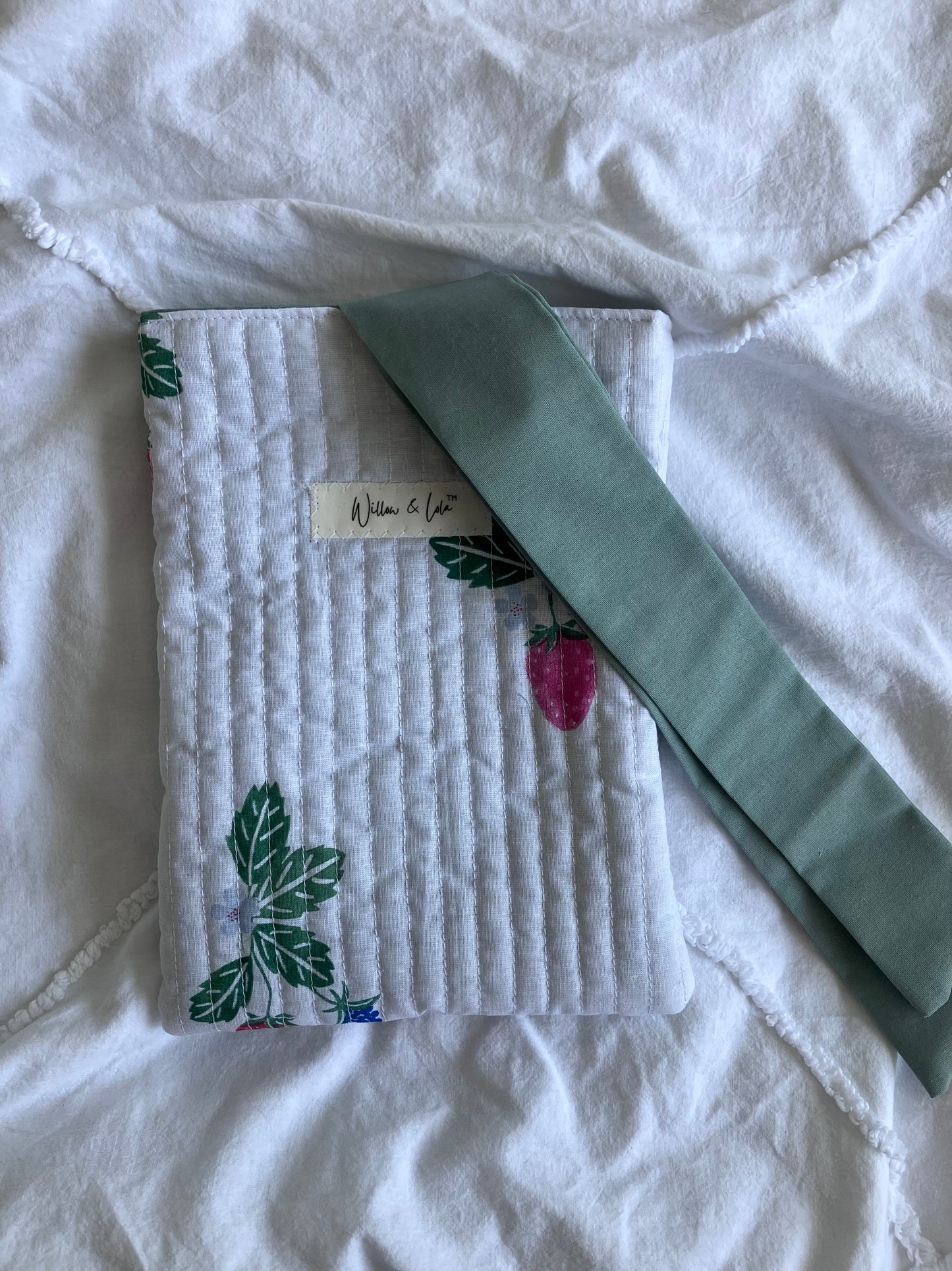 Strawberry Book Sleeve