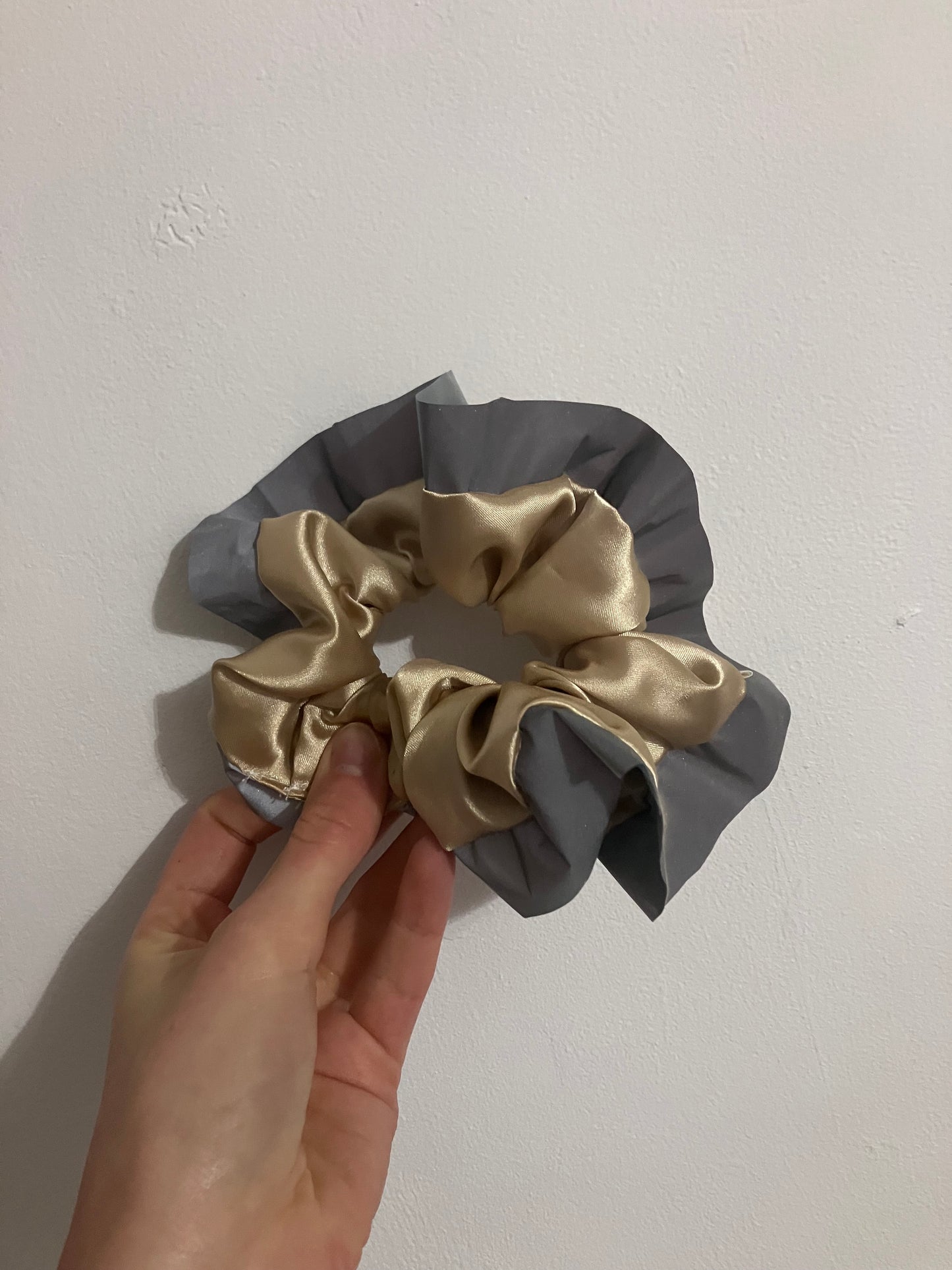Satin High Visibility Scrunchie