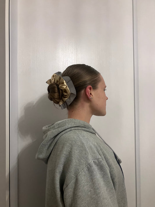 Satin High Visibility Scrunchie