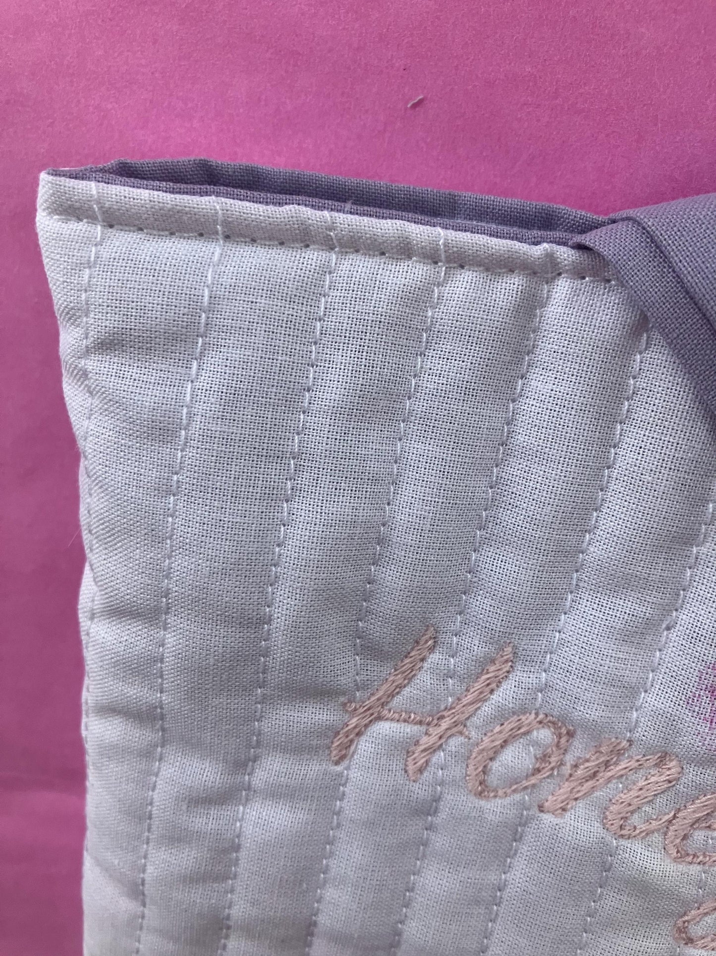 Personalized Kindle Sleeve | Handmade Padded E-Reader Cover with Ribbon