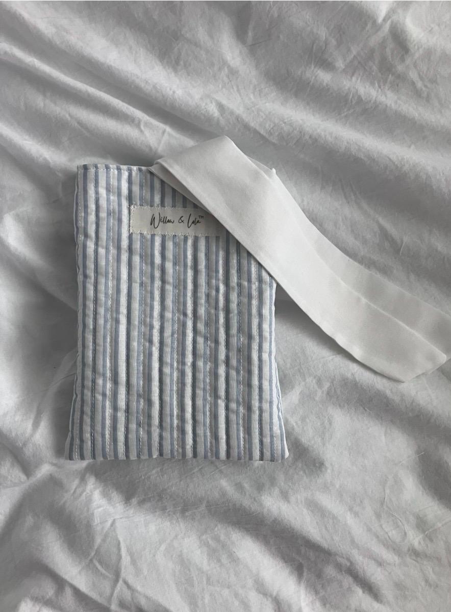 Personalized Kindle Sleeve | Handmade Padded E-Reader Cover with Ribbon